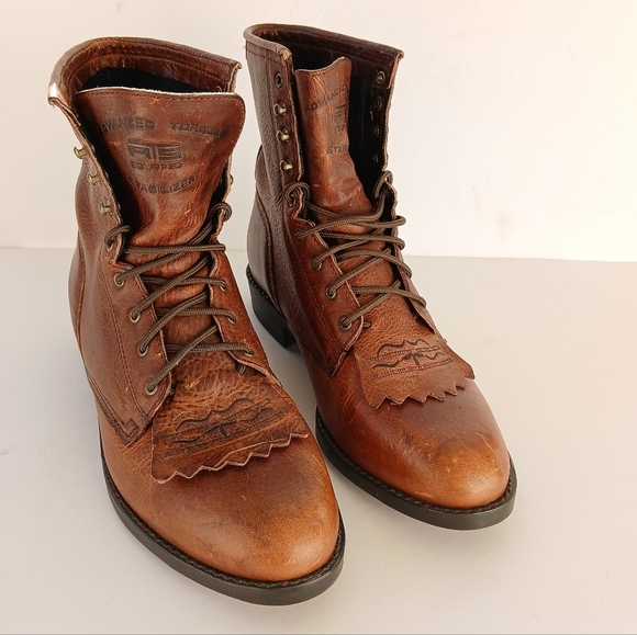 Ariat Heritage Lacer Leather Lace Up Rodeo Western Boots main image 10